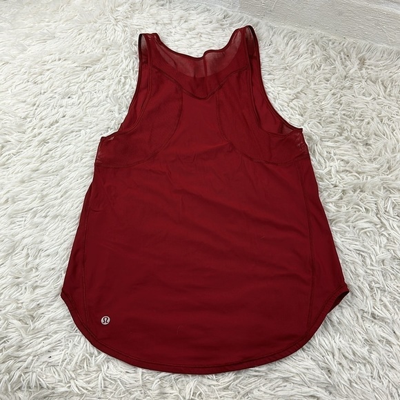 Lululemon Sculpt Tank Dark Red - Picture 3 of 3